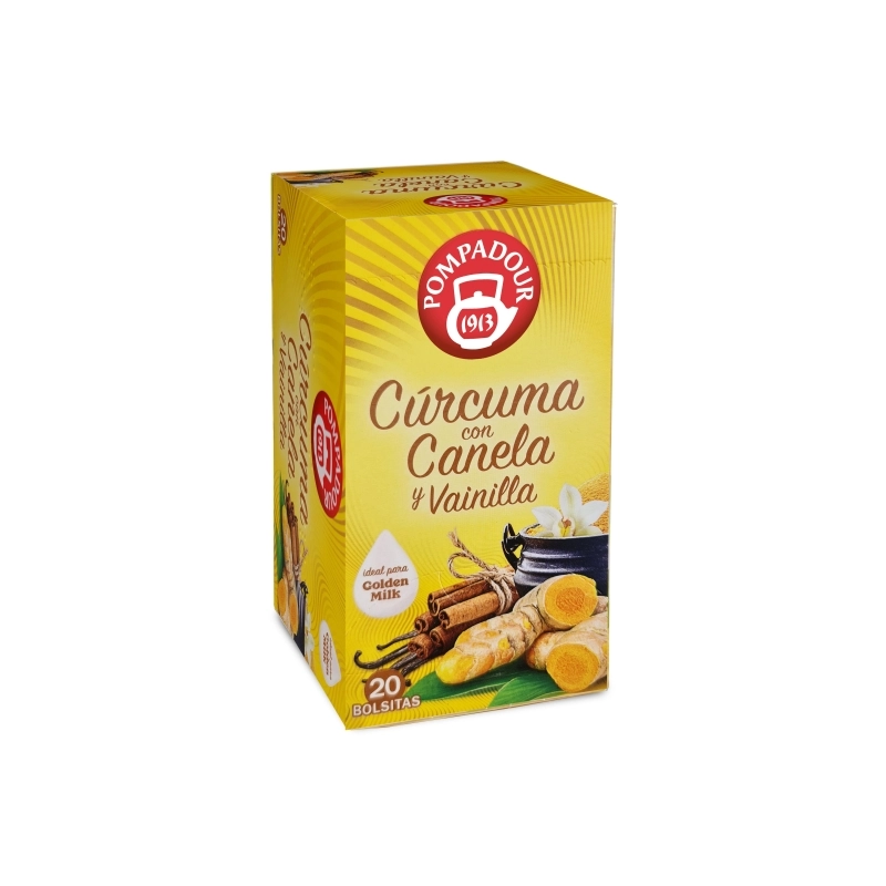 cúrcuma con canela y vainilla