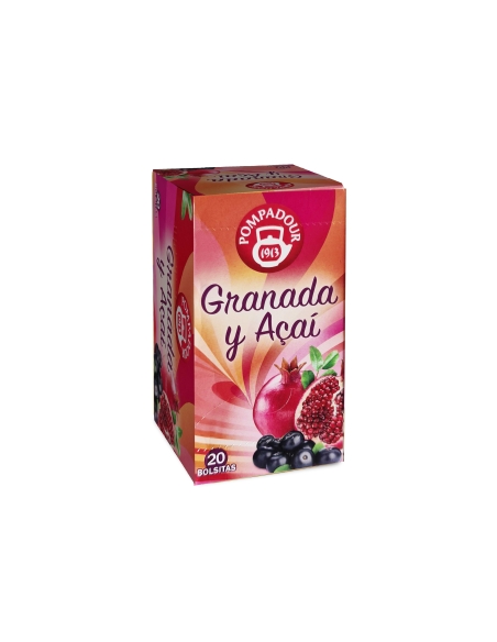 granada y açai pompadour