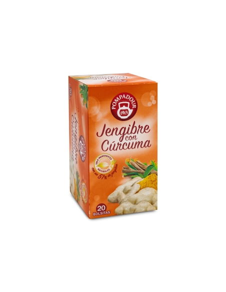 jengibre cúrcuma pompadour