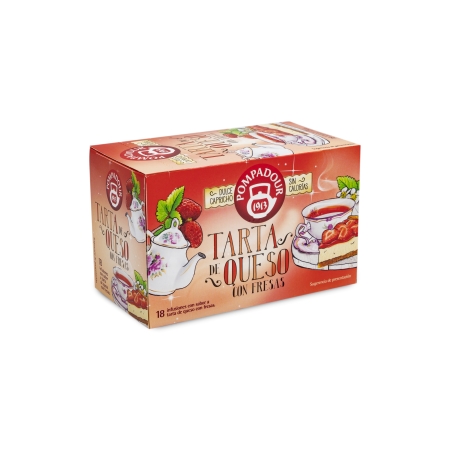 Tarta de Queso con Fresas