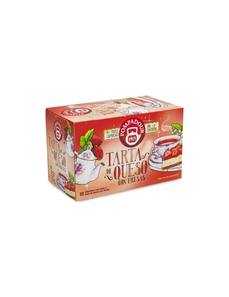 Tarta de Queso con Fresas