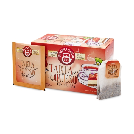 Tarta de Queso con Fresas