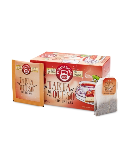 Tarta de Queso con Fresas