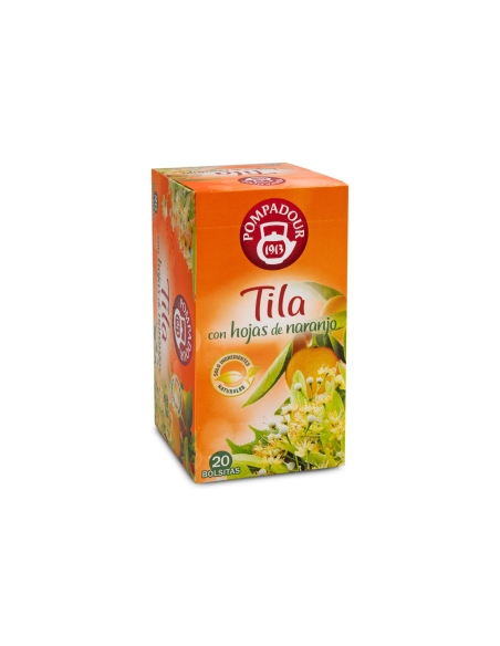 tila con hojas de naranjo pompadour