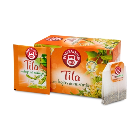 Tila con Hojas de Naranjo