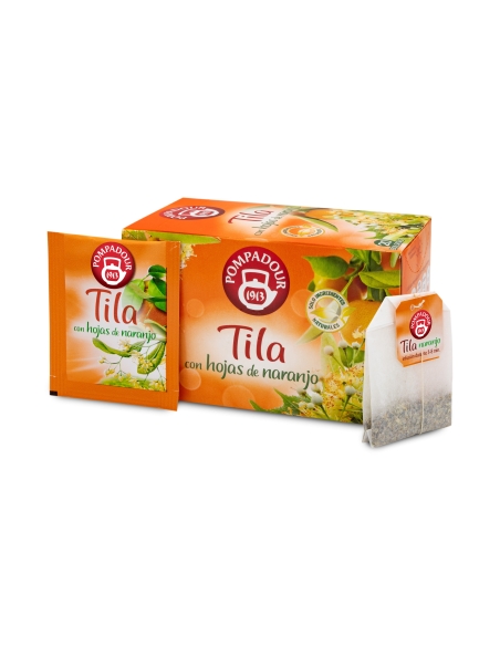 Tila con Hojas de Naranjo