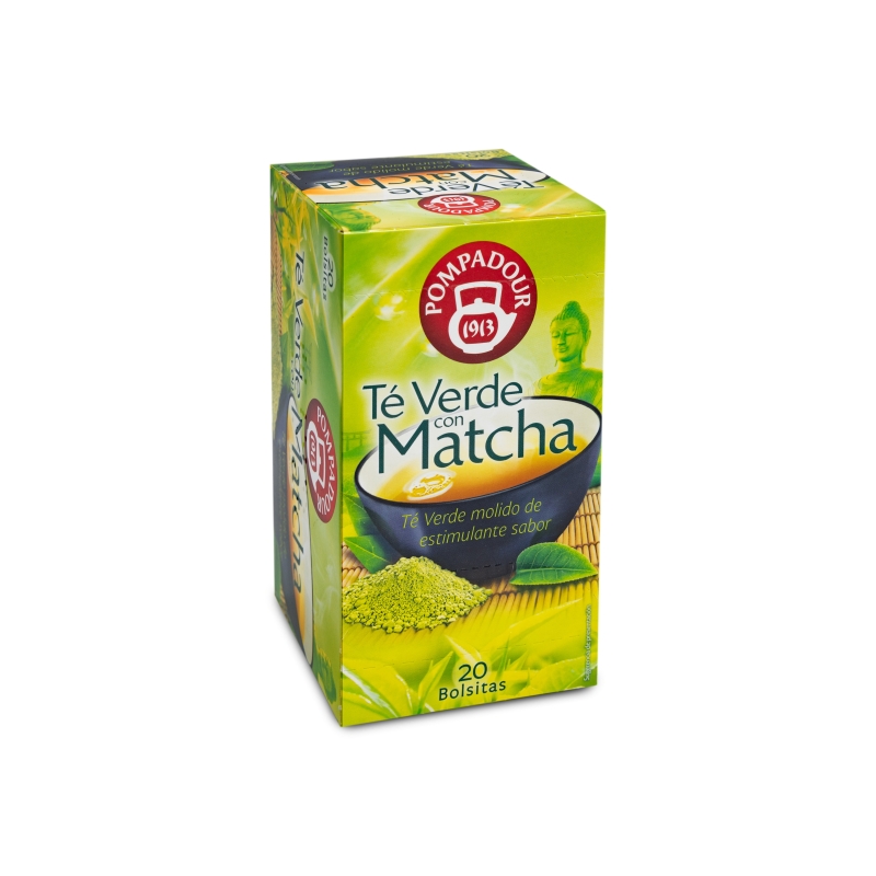 té verde con matcha pompadour