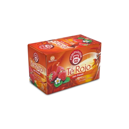 Té Rojo con Fresas