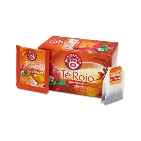 Té Rojo con Fresas