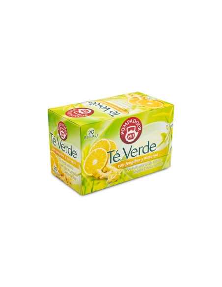 Té Verde con Jengibre y Naranja