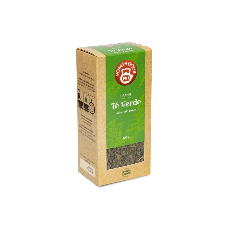 té verde granel pompadour