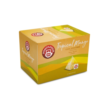 Tropical mango con jengibre