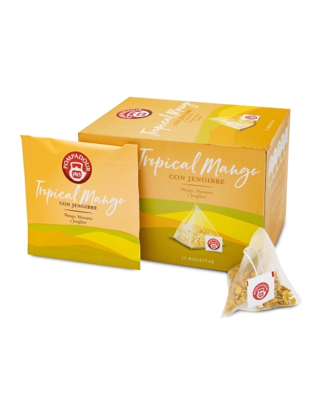 Tropical mango con jengibre