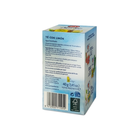 Té con Limón - Agua Fría