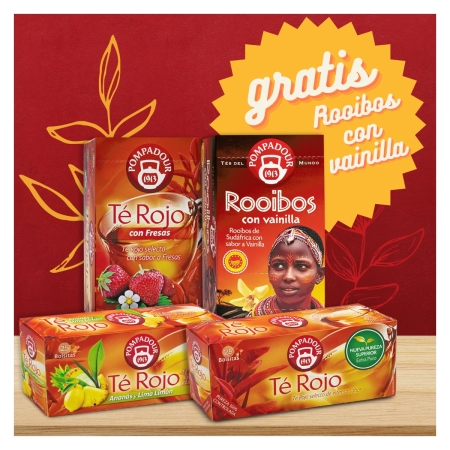 Pack tés rojos