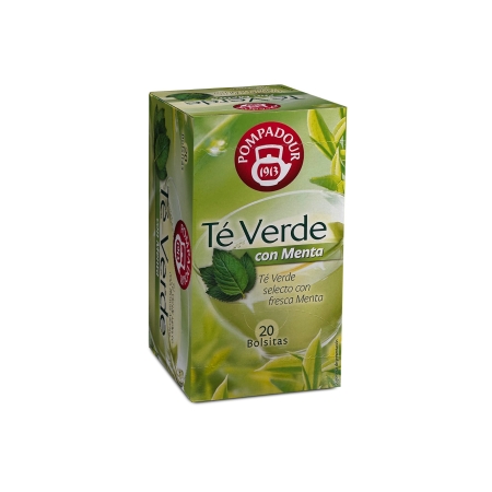 Té verde con menta