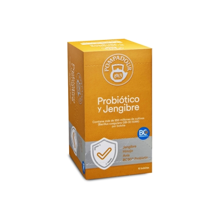 Probiótico y Jengibre