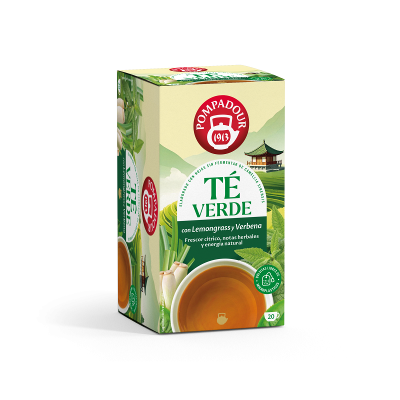 Te verde con Lemongrass y Verbena