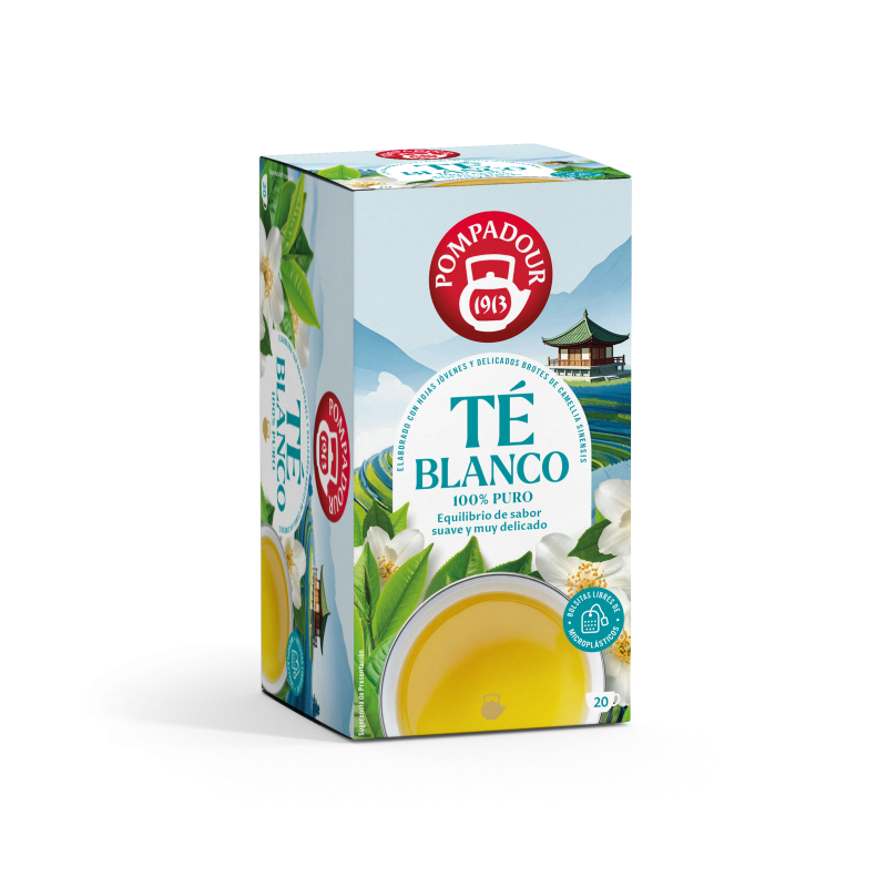 te blanco pompadour