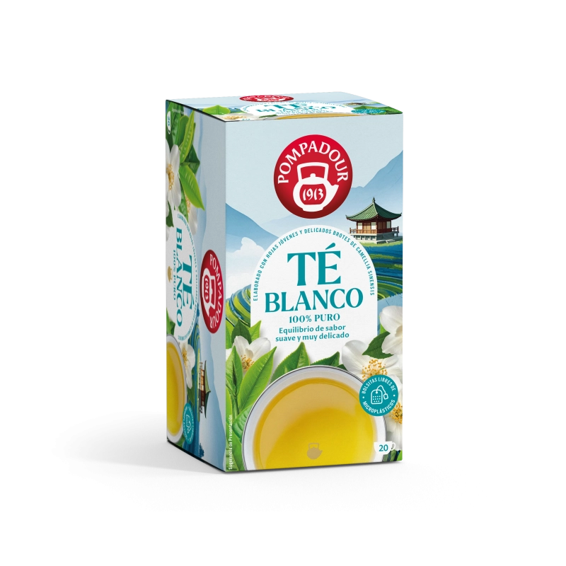 te blanco pompadour