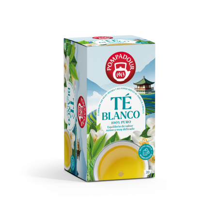 te blanco pompadour