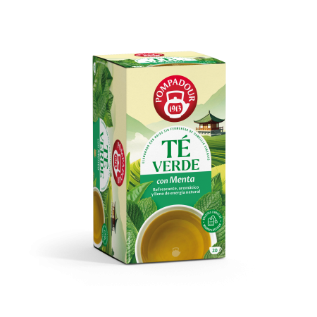 Té verde con menta