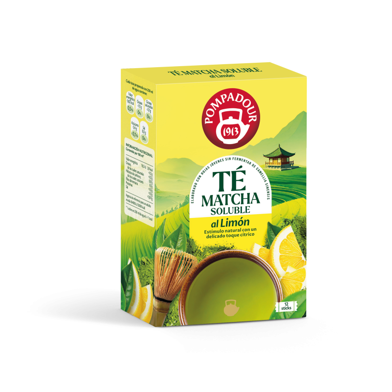 te verde matcha al limon pompadour