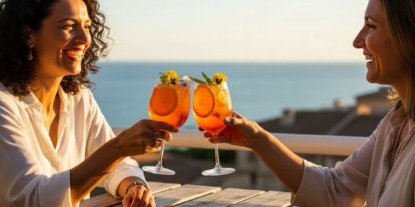 Mocktail “Cítrico Spritz” – La chispa refrescante que alarga el verano