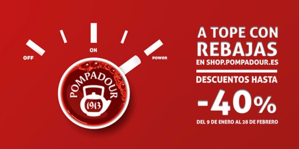 ¡A tope con las rebajas POMPADOUR!