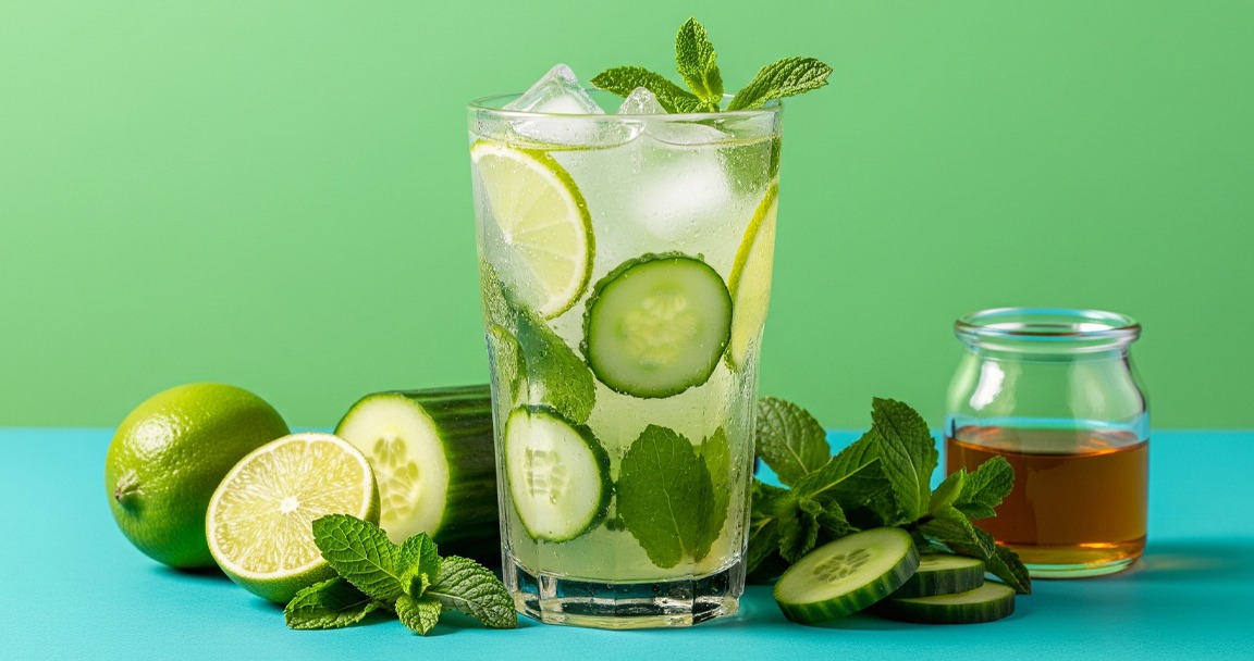 Green Breeze: Un mocktail herbal, ligero y refrescante para el verano