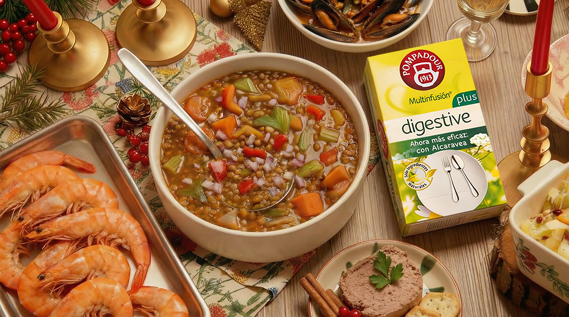 ¿Y tú, guisas o infusionas? Descubre cómo las infusiones Pompadour transforman tus platos de Navidad
