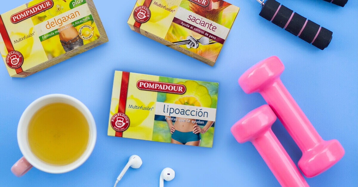 Tres infusiones que te ayudan a cuidar la línea
